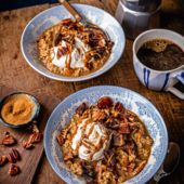 Cold-brew bircher bowl