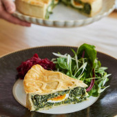 Sponsored: Easter spinach & ricotta pie