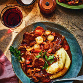 Slow-braised beef and ale stew