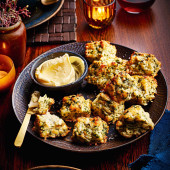 Mature cheddar and herb scones