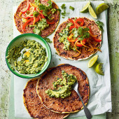Smashed sausage fajitas 