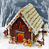 Chocolate Christmas house