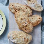 Easy homemade pitta breads 