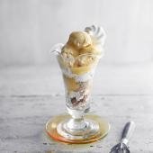 Limoncello meringue ice-cream sundaes