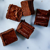Maple-peanut butter raw ‘fudge’