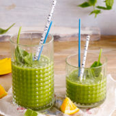 The great green coconut smoothie