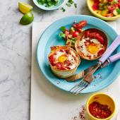 Huevos rancheros cups
