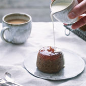 Marmalade on toast and tea puddings 