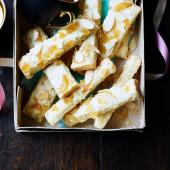 Ginger shortbread fingers