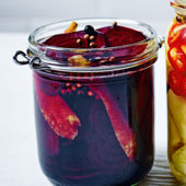 Gin beetroot pickle