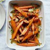 Rosemary-roasted carrots