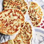 4-ingredient flatbreads