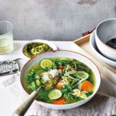 Spring minestrone