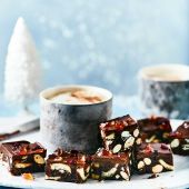 Mince pie tiffin bites