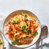 Salmon moqueca