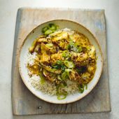 Cauliflower katsu curry