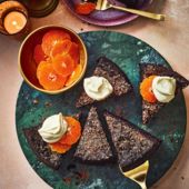 Chocolate olive oil cake