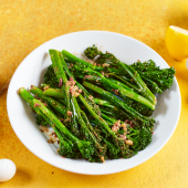Sponsored: Steamed Tenderstem® broccoli with olive butter