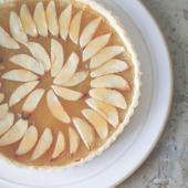 French apple tart