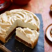 Pumpkin meringue pie