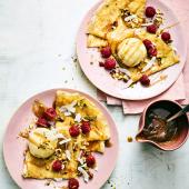 Coconut maple toffee sauce for pancakes  