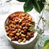 Salt and vinegar nuts