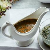 Lemon and tarragon gravy