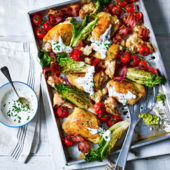 BLT chicken traybake 