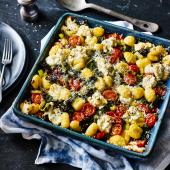 Kale and ricotta gnocchi