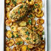Chicken kiev bake