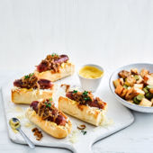 French onion hotdogs