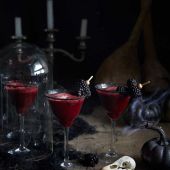 Black magic Halloween Bellini