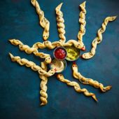 Rattlesnake breadsticks