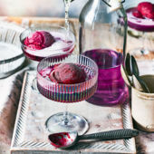 Blackcurrant and thyme summer royale