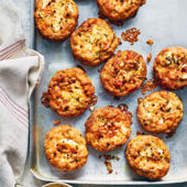 Cheesy courgette scones