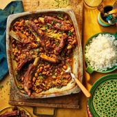 Ribs, red beans and rice