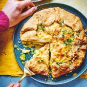 Welsh rarebit galette