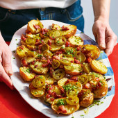 Cheesy loaded potatoes 