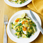 Easy smoked haddock kedgeree