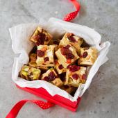 10-minute fruit and nut fudge