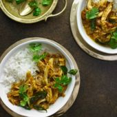 Sri Lankan turkey curry