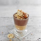 Banana and peanut butter chocolate cups