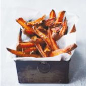 Sweet potato Parmesan fries