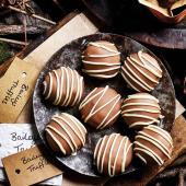 Baileys cheesecake truffles
