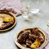 Marinated chicken wings 