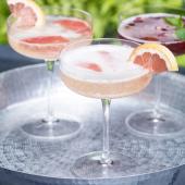 Pink grapefruit Mimosa