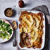 Sausage and mash pie