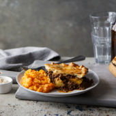 Beef and beer pie