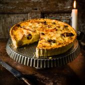 Leftovers quiche