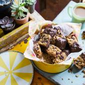 Black Forest flapjacks